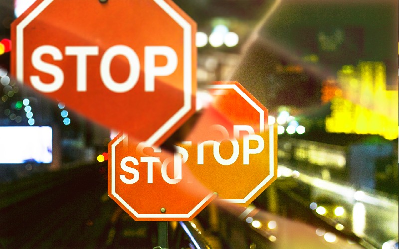 señales de stop