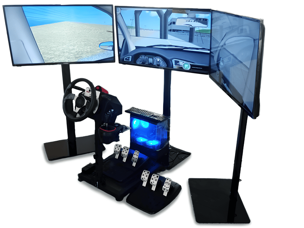 Aprender a conducir con el simulador para autoescuelas DriveSim