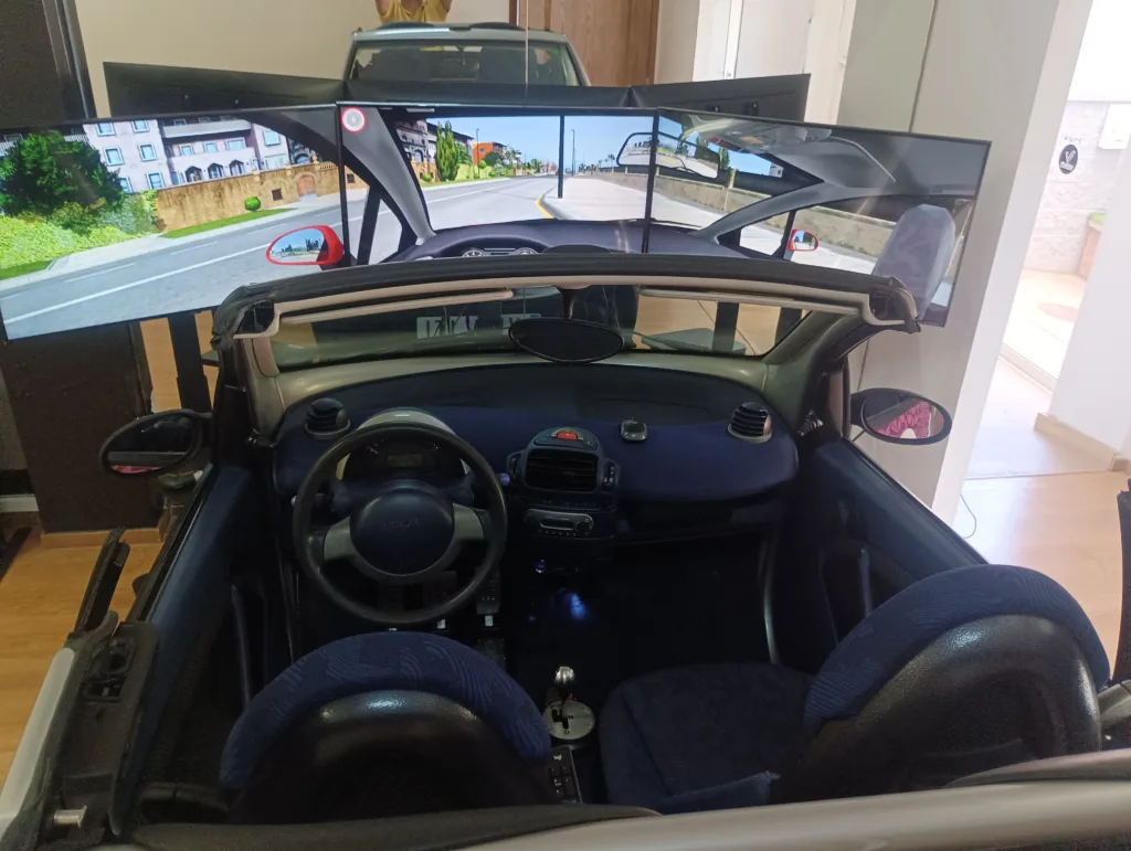 ASimulador de conducción Drivesim